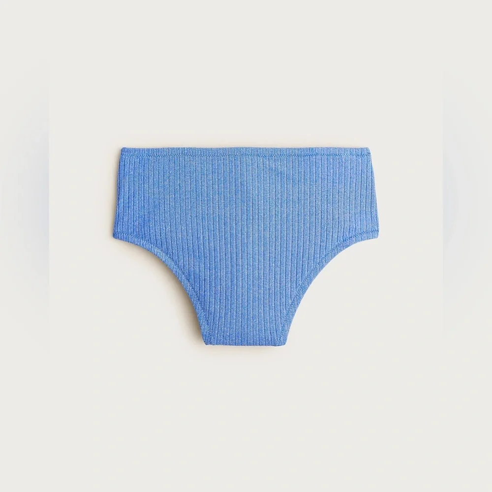NWT J.Crew Odessa Bikini Top & Hallie Bikini Bottom in Sparkle Rib